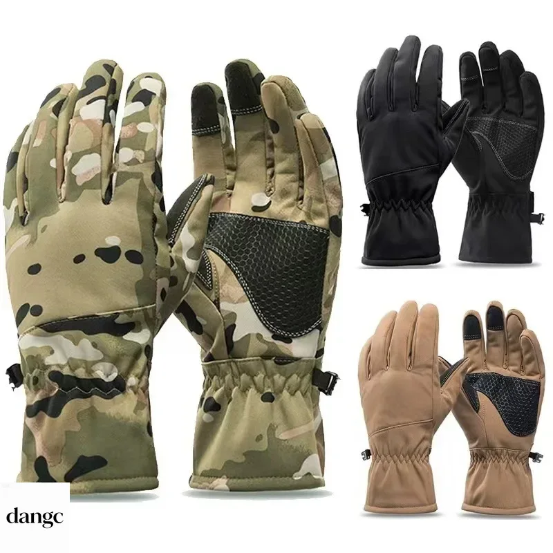 Outdoor Sport Gloves - Guantes de caza de camuflaje impermeables