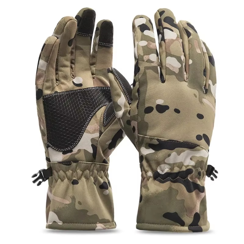 Outdoor Sport Gloves - Guantes Tácticos de Camuflaje para Caza,