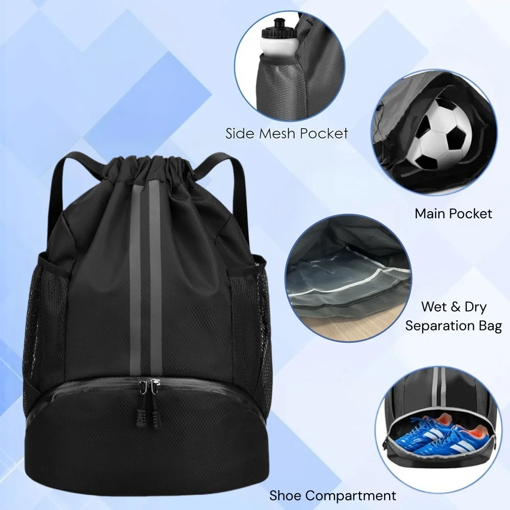Mochila deportiva con cordón,  - Outdoor Sport Bag reseña y precio