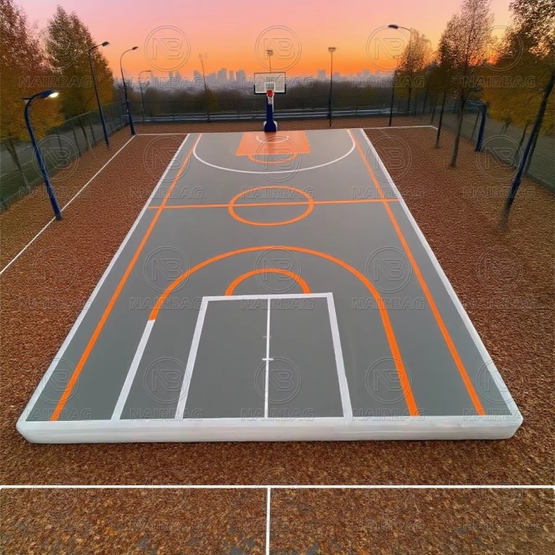 Cancha Deportiva Inflable Air  - Outdoor Sport Flooring reseña y precio