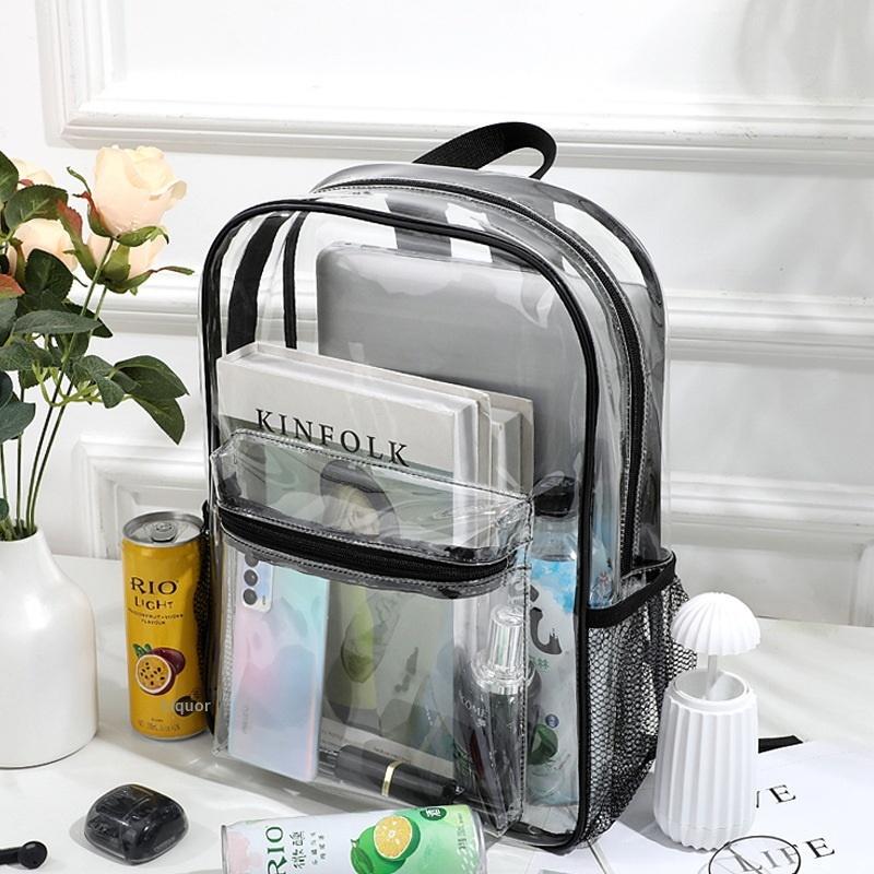 Mochila transparente para viaj - Outdoor Sport Bag reseña y precio